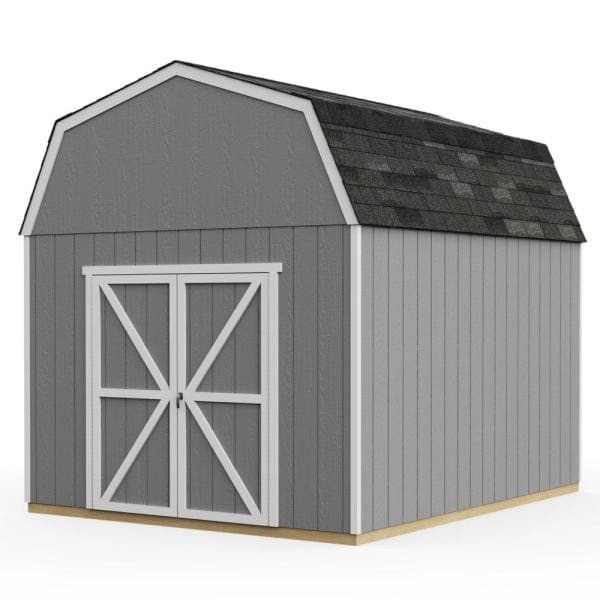 Do-it Yourself Braymore 10 ft. x 12 ft. Wooden Storage Shed with Flooring Included