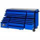 Extreme Tools 72″ x 30″, 19 Drawer Roller Cabinet with 250 lbs. drawer slides, RX 250 Series