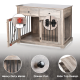 Dog Crate Furniture With Drawers
