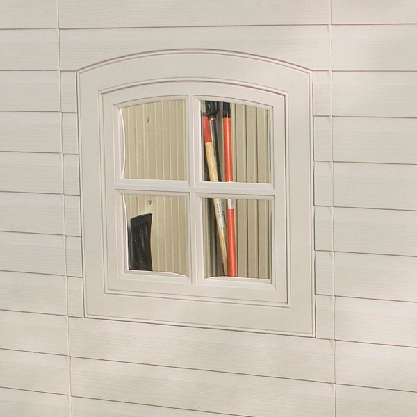 8 ft. W x 12.5 ft. D Plastic Storage Shed