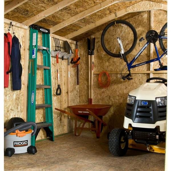 Do-It-Yourself Princeton 10 ft. x 10 ft. Wood Storage Shed Building