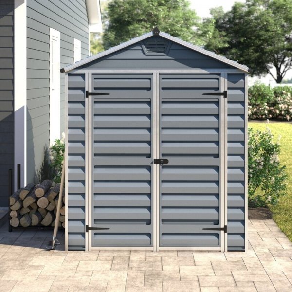 SkyLight 6 Ft. W x 5 Ft. D Polycarbonate Storage Shed