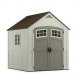 Cascade 7 ft. W x 7 ft. D Plastic Storage Shed
