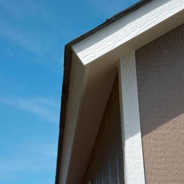 Installed Meridian Deluxe 8 ft. x 12 ft. Wood Storage Shed with Upgrades and Black Onyx Shingles