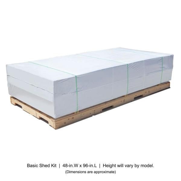 Installed Rookwood 10 ft. x 10 ft. Wooden Shed with Autmun Brown Shingles