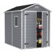 Manor 6 ft. W x 7.5 ft. D Plastic Storage Shed