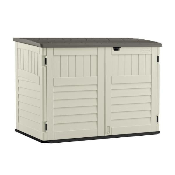 Stow-Away 3 ft. 8 in. x 5 ft. 11 in. Resin Horizontal Storage Shed