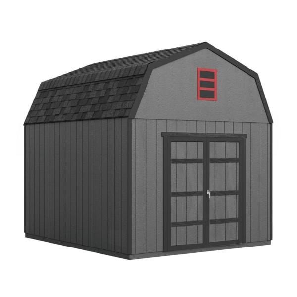 Do-it Yourself Braymore 10 ft. x 12 ft. Wooden Storage Shed with Flooring Included