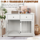 Dog Crate Furniture With Drawers