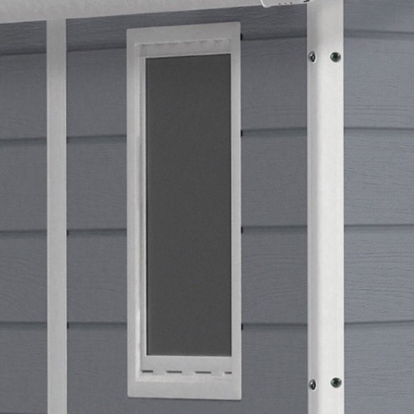 Manor 6 ft. W x 7.5 ft. D Plastic Storage Shed