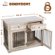 Dog Crate Furniture With Drawers