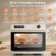 12-in-1 Convection Ovens Multifunctional Steam & Air Fryer Countertop Oven