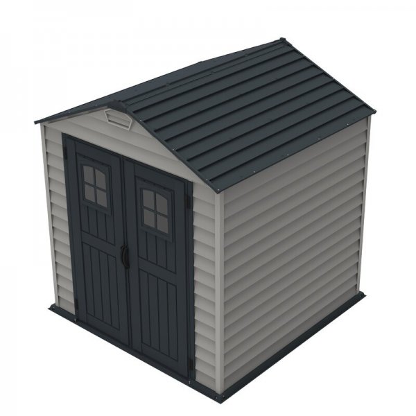 Storemax Plus 6 ft. 10 in. W x 6 ft. 9 in. D Plastic Storage Shed