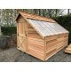 Sunhouse 8 ft. x 12 ft. Western Red Cedar Garden Shed