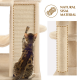 65.7'' H Carpet Cat Tree Condos and Scratching Posts Included, with Platforms and Hammock