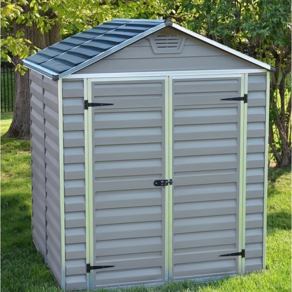 SkyLight 6 Ft. W x 5 Ft. D Polycarbonate Storage Shed