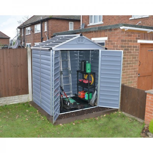 SkyLight 6 Ft. W x 5 Ft. D Polycarbonate Storage Shed