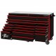 Extreme Tools 72″ x 30″, 19 Drawer Roller Cabinet with 250 lbs. drawer slides, RX 250 Series