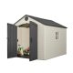 8 Ft. W x 10 Ft. D Plastic Traditional Storage Shed
