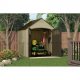 Outdoor Sutton 7 1/2 ft. W x 7 ft. D Resin Storage Shed