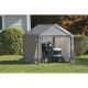 6 Ft. W x 6 Ft. D Plastic Storage Shed