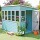 10' x 10' Sun Pent Wooden Garden Potting Shed