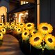 4Pack – Solar Sunflower LED Lights