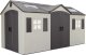 Dual Entry 15 ft. W x 8 ft. D Plastic Storage Shed