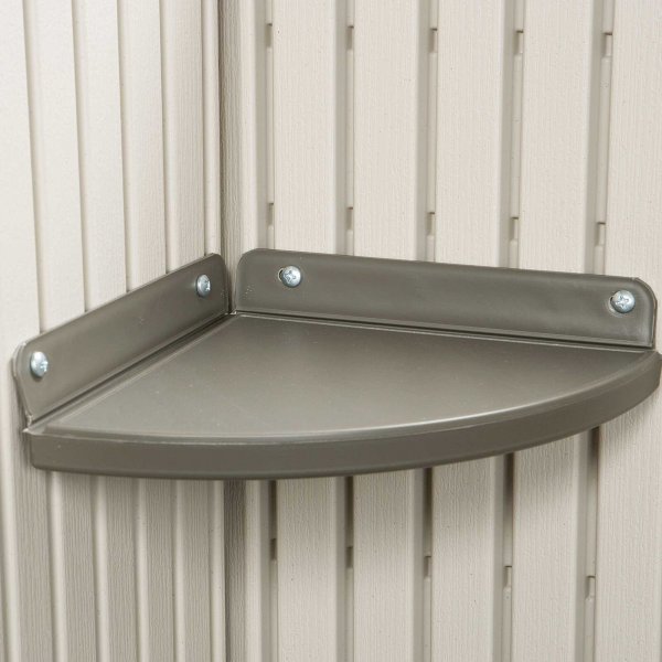 Side Entry 15 ft. W x 8 ft. D Plastic Storage Shed