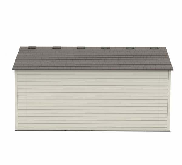 Dual Entry 15 ft. W x 8 ft. D Plastic Storage Shed