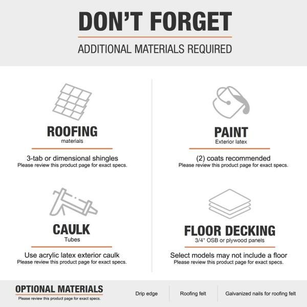 Do-it Yourself Braymore 10 ft. x 12 ft. Wooden Storage Shed with Flooring Included