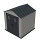 Storemax Plus 6 ft. 10 in. W x 6 ft. 9 in. D Plastic Storage Shed