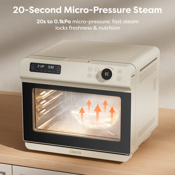 12-in-1 Convection Ovens Multifunctional Steam & Air Fryer Countertop Oven