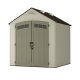 Vista 7 ft. x 7 ft. Resin Storage Shed