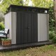 Artisan 9 ft. W x 7.5 ft. D Plastic Storage Shed