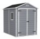 Manor 6 ft. W x 7.5 ft. D Plastic Storage Shed