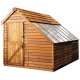 Sunhouse 8 ft. x 12 ft. Western Red Cedar Garden Shed