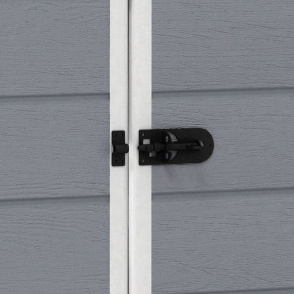 Manor 4 ft. W x 6 ft. D Plastic Vertical Storage Shed