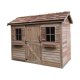 Cabana 9 ft. x 6 ft. Western Red Cedar Garden Shed