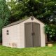 8 ft. W x 12.5 ft. D Plastic Storage Shed