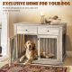 Dog Crate Furniture With Drawers