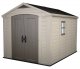 Factor 8 ft. W x 11 ft. D Resin Storage Shed